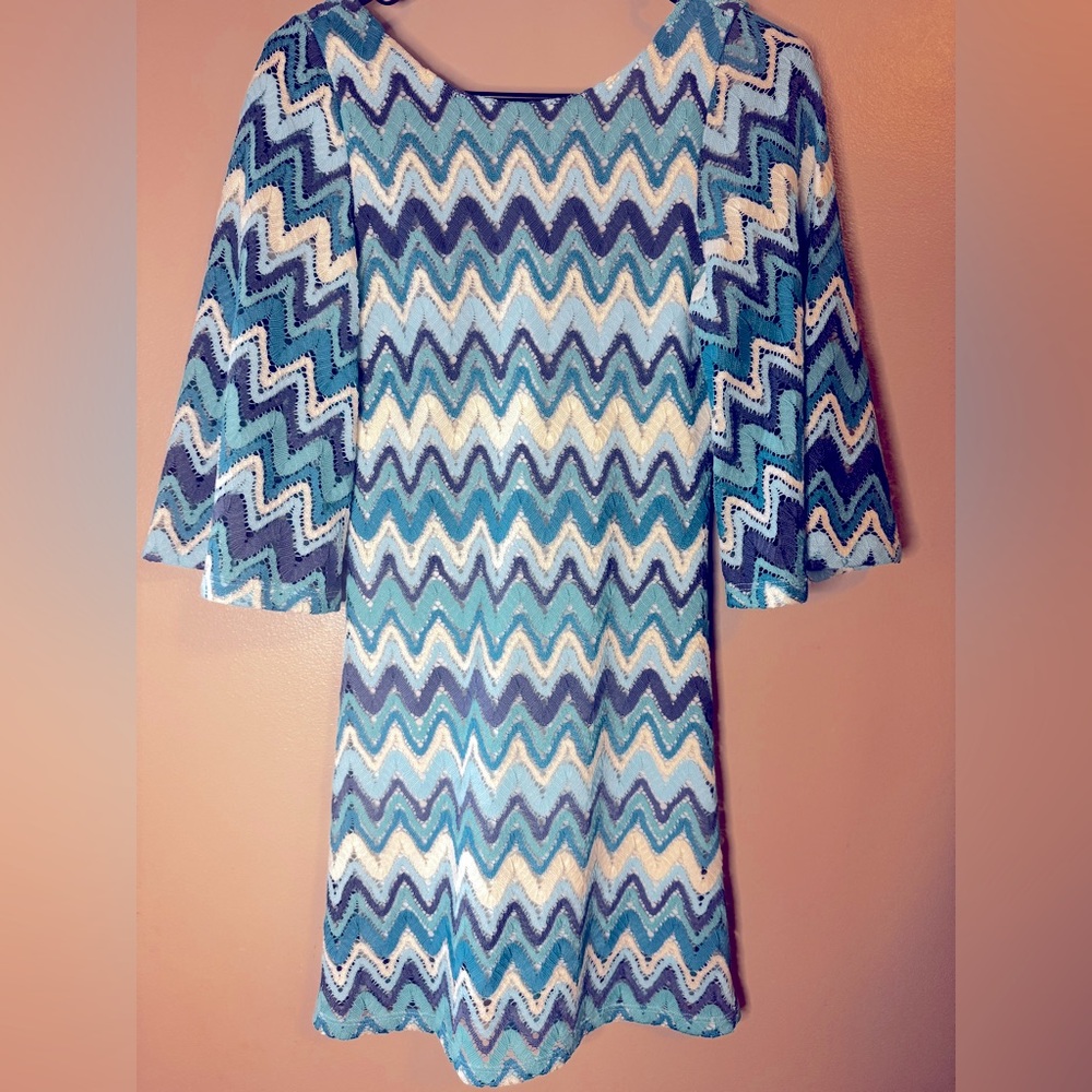 Chevron Patterned Dress